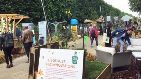 Les écoles sont dynamiques et innovantes. Leurs résultats se mesurent au travers des taux de réussite aux examens mais aussi de par leur inventivité. Photo d’archives : pôle des écoles à Paris durant la manifestation Jardins, Jardin. ©François Arnould 